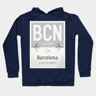 BCN airport Hoodie